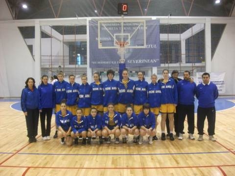 Doar bronz pentru naţionala U15 a României la Balcaniada de baschet